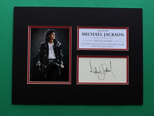Michael jackson autographe - jackson,