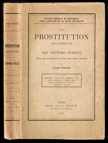 Prostitution réglementée - la,