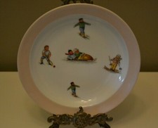 Ancienne assiette pour enfant G Boyer
