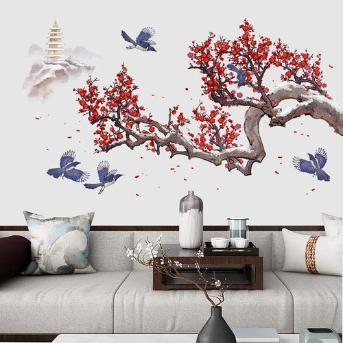 Stickers muraux fleurs - stickers, de