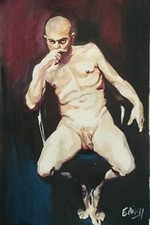 homme nu, nude male by Erik-H
