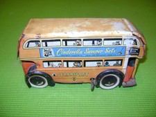 Jouet ancien bus mecanique - jouet,
