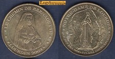 MDP 2009 Le Chemin de Bernadette Lourdes Notre Dame de Lourdes Monnaie de Paris