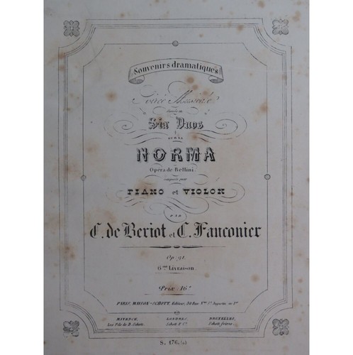Bériot falconer the norma - de,