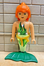 PLAYMOBIL Personnage Sirène des Mers Fée Bébé Fantastique Océan Plage 38 CUSTOM