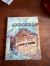 Rare pièce d'essai Andorre 2003 de collection. 8 pièces de 1 centimes à 2 euros.