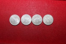 lot de 4 monnaies de 50 centimes alu bazor différentes