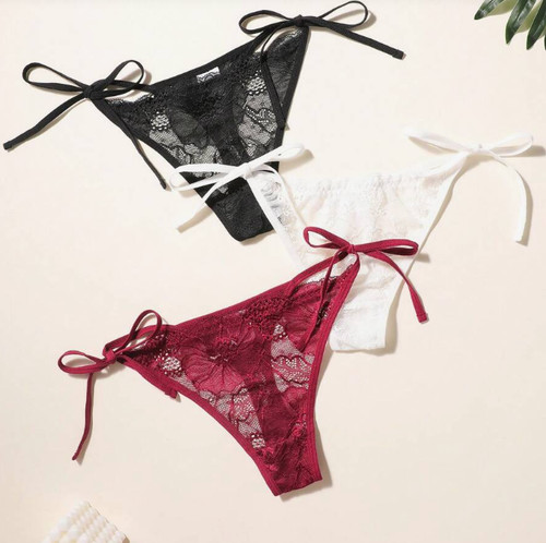 Lot strings dentelle - lot,