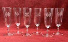 CLICHY 6 FLUTED GLASSES FLUTES
