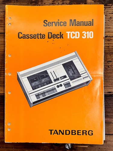 Tandberg tcd 310 - tandberg, tcd-310