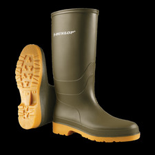 Bottes en caoutchouc Dunlop 16247 Vert mat