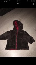 Manteau réversible bébé