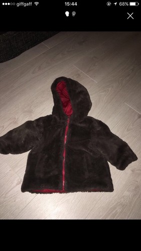 Manteau réversible bébé