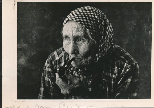 Portrait une femme âgée - portrait,