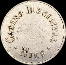 Jeton casino Nice 1960✨rareté ✨