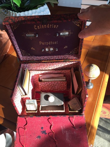 Ancien coffret papeterie - ancien,
