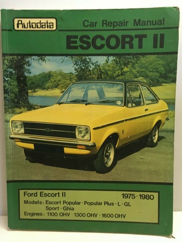 Autodata ford escort mk ll - -,