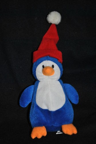 Peluche doudou pingouin - pingouin, graine