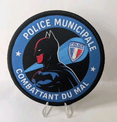 écusson scratch police - à,