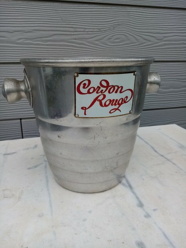 Seau champagne cordon - seau, rouge