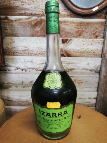 Bouteille ancienne izarra - ancienne, vert