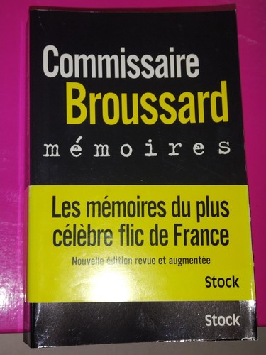 Livre commissaire broussard - livre,