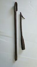 Outils Anciens Gouge Sabotier , tire foin forgé