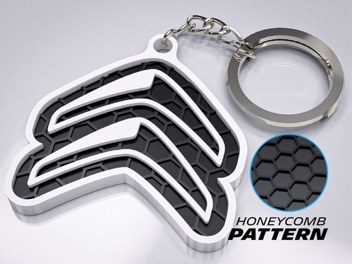 Porte cles chevrons - porte,