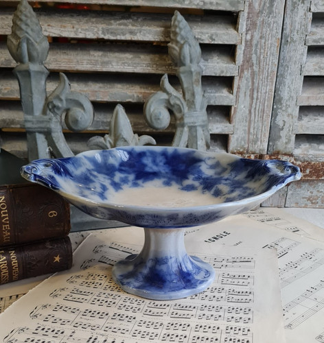 Ancien compotier sur pied - compotier,