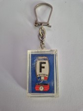 Porte-clés Accessoires GRÉ immatriculation vintage garages 1960s Paris