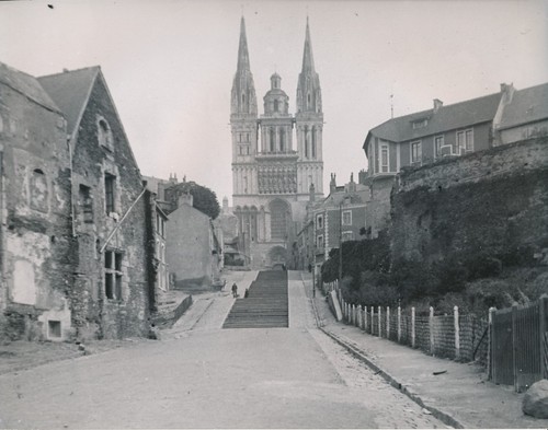 Angers 1900 escaliers - -,