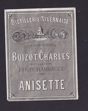 Ancienne étiquette Vin