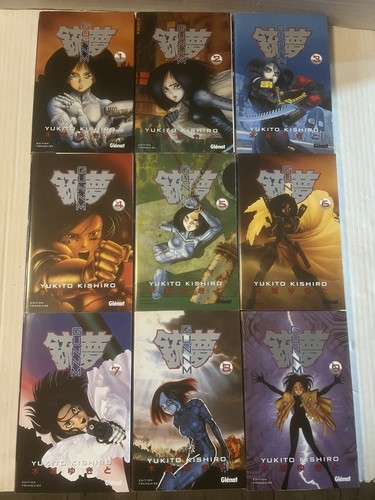 Lot manga gunnm 5 - manga, 3