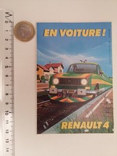 AUTOCOLLANT RENAULT 4 L EN