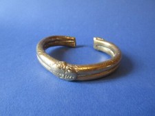 Ancien Bracelet torque Touareg XIXe siècle en bronze braclet slave Afrique