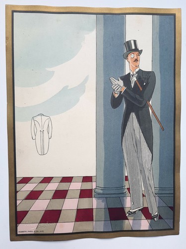 Queue pie homme chic - pie,