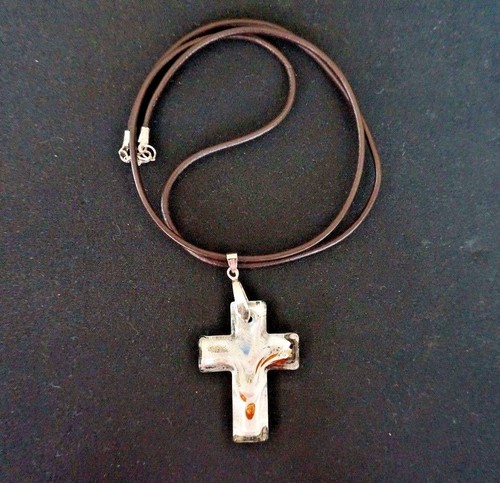 Artisan hadmade cross necklace - artisan,