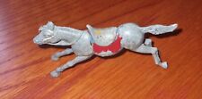 ANCIEN PETIT CHEVAL COWBOY INDIEN EN PLASTIQUE