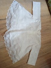 Robe vintage dentelle  blanche