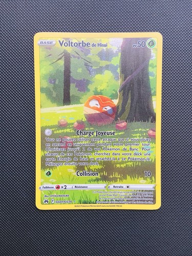 Carte pokemon voltorbe - carte,