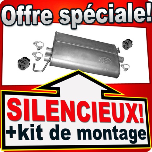 Silencieux intermédiaire pour - silencieux,