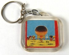 Porte-clés - CHOUCHOU A LA  PLAGE -  MASCOTTE de SALUT LES COPAINS - d'après FIX