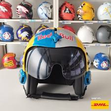 SILVER BULL FLIGHT HELMET PROP