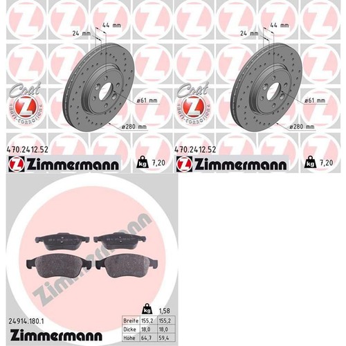 Zimmermann disques frein - zimmermann,