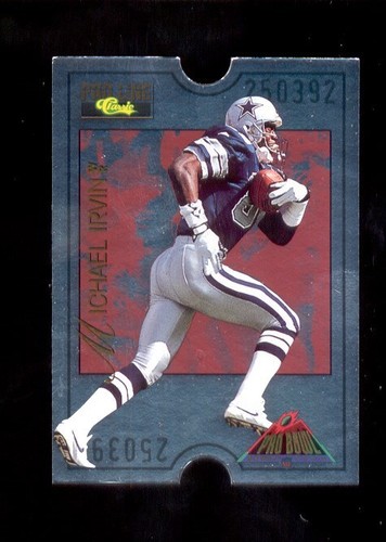 1995 pro line michael - michael, irvin