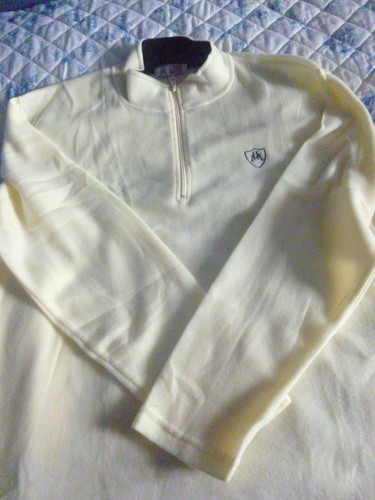 Polo beige manches - , longues