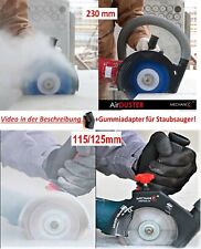 Hotte Aspiration des Poussières Meuleuse Exempt 115/125,230mm+Gummiadapter
