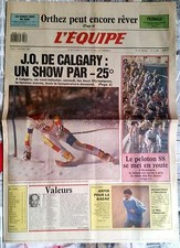 L'Equipe Journal 11/2/1988