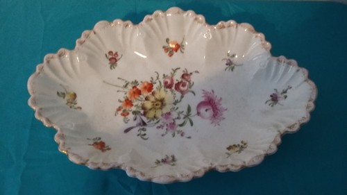 Ancien plat porcelaine dresde - plat,