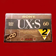 SONY UX∙S - 2 x AUDIO K7